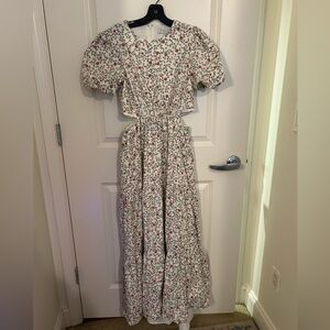 Floral maxi dress